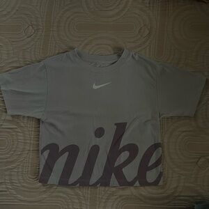Nike Purple Cropped Tee